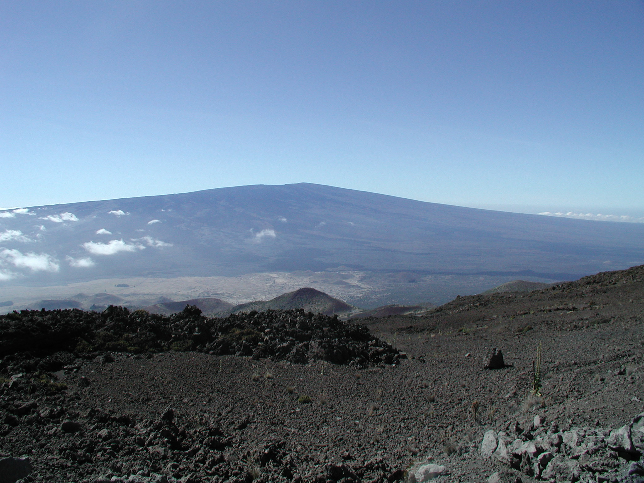 Mauna Loa from Mauna Kea